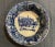 Vintage Victoria Ironstone Large Decorative Bowl With Celadon Glaze For Sale - Image 11 of 11