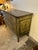 Impressive Antique Italian three drawer chest expertly painted in the old world style, featuring a faux marble top,...