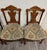 Antique Victorian Oak and Tapestry Dining Chairs - Set of 6 For Sale - Image 4 of 11