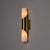 Brass 1960s Neuhaus Leuchten Glass and Brass Sconces by Rolf Krueger - a Pair For Sale - Image 8 of 18
