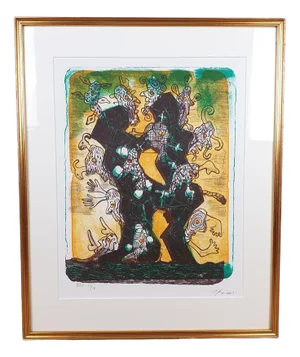Bjørn Nørgaard, Abstract Scene, 2003, Lithograph