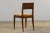 Wood 1930s French Art Deco Mahogany Side Chairs W/ Beige Velvet - A Pair For Sale - Image 7 of 18