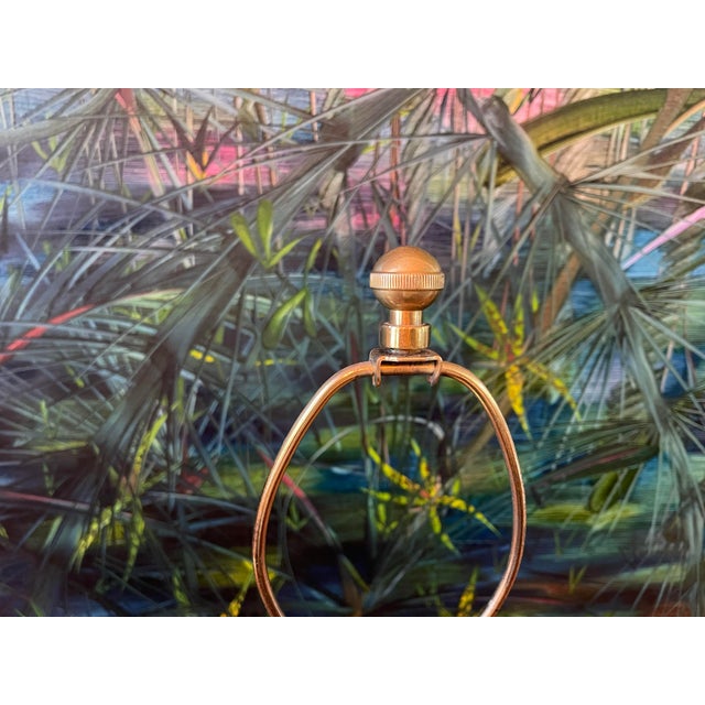 Ceramic Late 20th Century Frederick Cooper Crackle-Glazed Ceramic Table Lamps - A Pair For Sale - Image 7 of 10