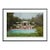 Poolside Drinks 1961 by Slim Aarons Black Framed C Print For Sale