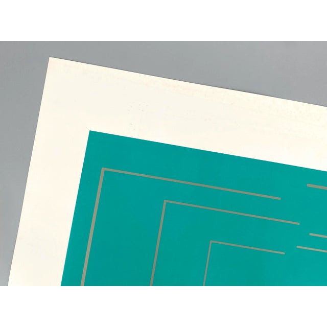 Joachim Albrecht, Double-Sided Concrete Composition, 1970s, Color Screen Print For Sale - Image 6 of 14