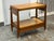 Traditional Mid 20th Century Drop-Leaf Rolling Bar Cart, Vintage For Sale - Image 3 of 12
