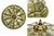 A beautiful vintage brass and glass ceiling light featuring a faceted geometric dome, warm aged brass framing, and a...