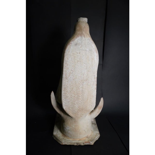 Mexican Pottery Virgin of Guadalupe Candle Shrine Circa 1930s. For Sale - Image 9 of 11