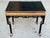 Elegant chinoiserie style Japanese antique Kasuga table. Beautiful gilding. Graceful lines with Greek key apron....