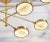 Ivory Onyx and Brass Chandelier by Silvio Piattelli For Sale - Image 12 of 13
