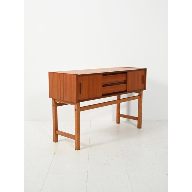 1950s Scandinavian Entrance Cabinet, 1960s For Sale - Image 5 of 12