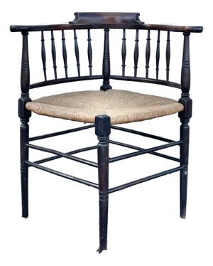Antique Edwardian Style Corner Chair