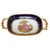 Limoges France Dish in Royal Blue with Fragonard Couple and Fine Gold Metal Trim For Sale - Image 13 of 17