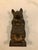 This fabulous 1950s Cast Iron “Thrifty — The Wise Pig” Doorstop / Bookend is joy only cute and functional, it will be a...