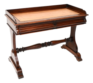 Antique William IV Leather Top Writing Table, 1830