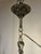 Antique Five-Arm Metal, Black Glass and Crystal Chandelier For Sale - Image 13 of 15