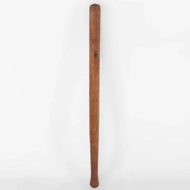 1900 - 1909 Antique Hardwood Baseball/Stickball Bat Stamped Nygs-Aa C1900 For Sale - Image 5 of 5