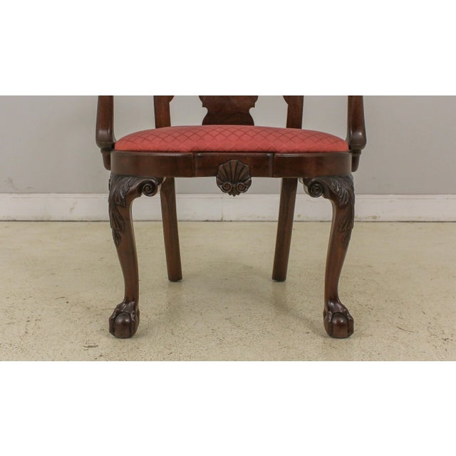 Set of Kindel Winterthur Collection Dining Room Chairs For Sale In Philadelphia - Image 6 of 13