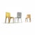 Metal Lingotto Chair in Powder-Coated Aluminum by Altreforme For Sale - Image 7 of 9