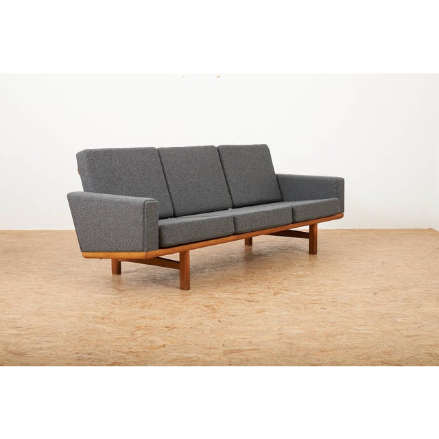 GE-236 Sofa with Frame in Oak by Hans J. Wegner for Getama, 1955, in Very Good conditions. Designed 1950 to 1959 I have...