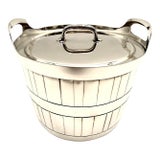 Rare MCM Gorham Silver Plate Ice Bucket For Sale