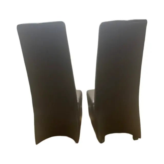 Modern Attributed to Brueton Elika Side Chairs - A Pair For Sale - Image 3 of 5