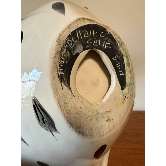 Art Deco 1950s Large Rooster Bowl by Marc Bellaire For Sale - Image 3 of 6