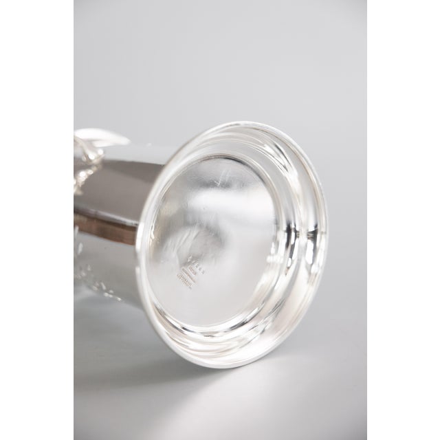 Silver 19th Century English Silver Plate Wine Coaster Caddy Bottle Holder For Sale - Image 8 of 9