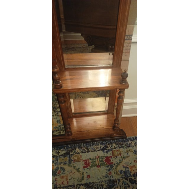 Wood Early 20th Century Over Mantle For Sale - Image 7 of 8