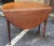 Queen Anne 19th Century Queen Anne Style Walnut Drop-Leaf Center Table For Sale - Image 3 of 12