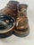 This darling pair of mid-century bronzed baby shoes has a softly aged patina and evokes a bygone time. Life-size original...