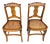 Early 19th Century Antique Federal Period Birds Eye and Tiger Maple Chairs (Set of Two) For Sale
