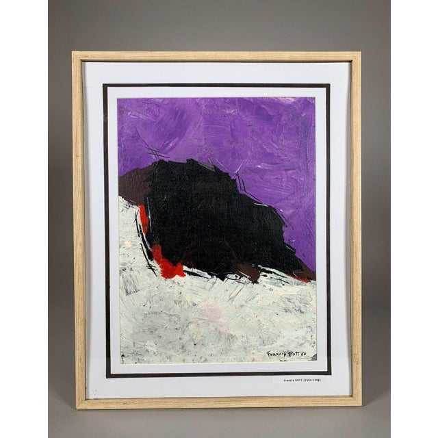 Francis Bott (1904-1998). Abstract Composition. Modern Oil Painting For Sale