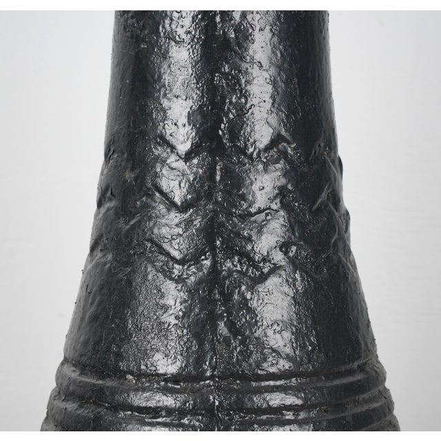 Pair of Antique Victorian 48 In. Cast Iron Newel Posts For Sale - Image 11 of 13