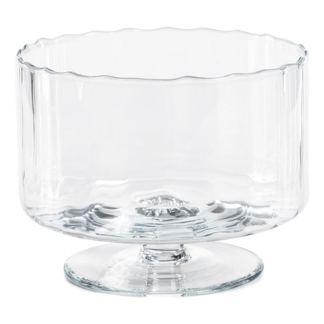Aldgate Optic Glass Bowl For Sale