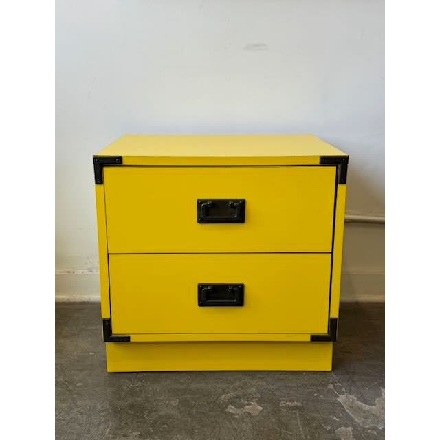 1960's Colormates Style Yellow Chest of Drawers For Sale - Image 10 of 13