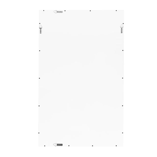 Matthew Izzo Home Tessa High Gloss White Lacquer Wall Mirror For Sale - Image 4 of 5