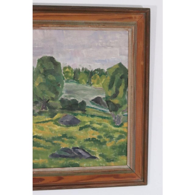 Gunnar Wärn, Trees, 1950s, Oil on Panel, Framed For Sale - Image 5 of 18