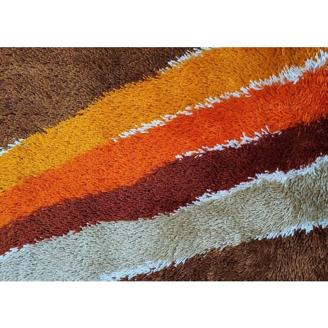 1970s Mid-Century Rug by Herforder Tromsoe, 1970s For Sale - Image 5 of 8