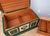 Vintage Golf Motif Cedar Desktop Tabletop Humidor Storage For Sale - Image 9 of 9