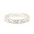 Modern Tiffany & Co New York Engraved Band Ring, Sterling Silver, Ring Size 5.75 For Sale - Image 3 of 7