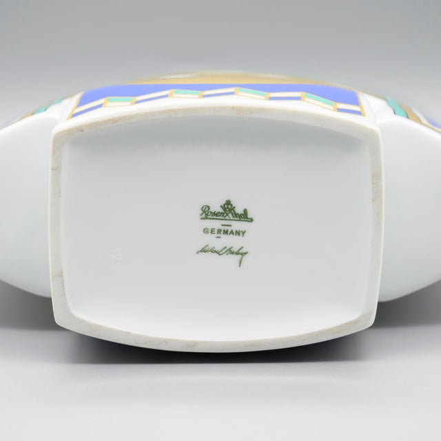 Topkapi Porcelain Vase by Yves Galgon & Michael Boehm for Rosenthal, 1991 For Sale - Image 10 of 11