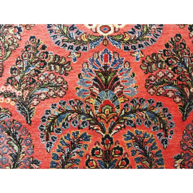 Antique Sarouk Rug, C-1920, Excellent Condition For Sale - Image 4 of 8
