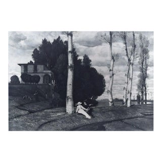Fruhling - Original Woodcut After Arnold Bocklin - 1890s 1890s For Sale