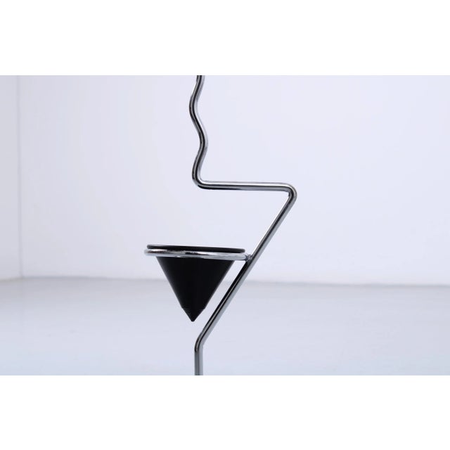 1980s Postmodern Chrome Umbrella Stand, 1980s For Sale - Image 5 of 18