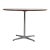 Rosewood Circular Café Table by Arne Jacobsen for Fritz Hansen, 1970s For Sale - Image 6 of 6