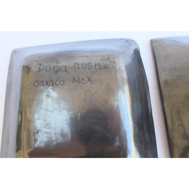 1990s Pair of Donna Rosa Terra Cotta Trays -Pair of 2 For Sale - Image 5 of 6