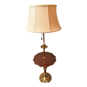 Stiffel Floor Lamp With Table