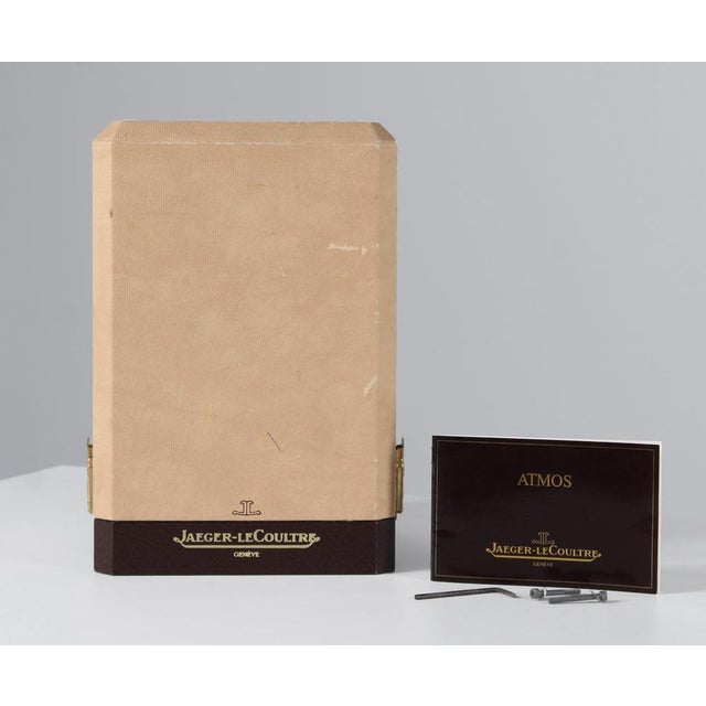 Modern Atmos Clock from Jaeger Lecoultre, 1980s For Sale - Image 3 of 15