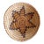 Gorgeous 1940s Papago (Tohono O'odham) Native American Coiled Basket. For Sale